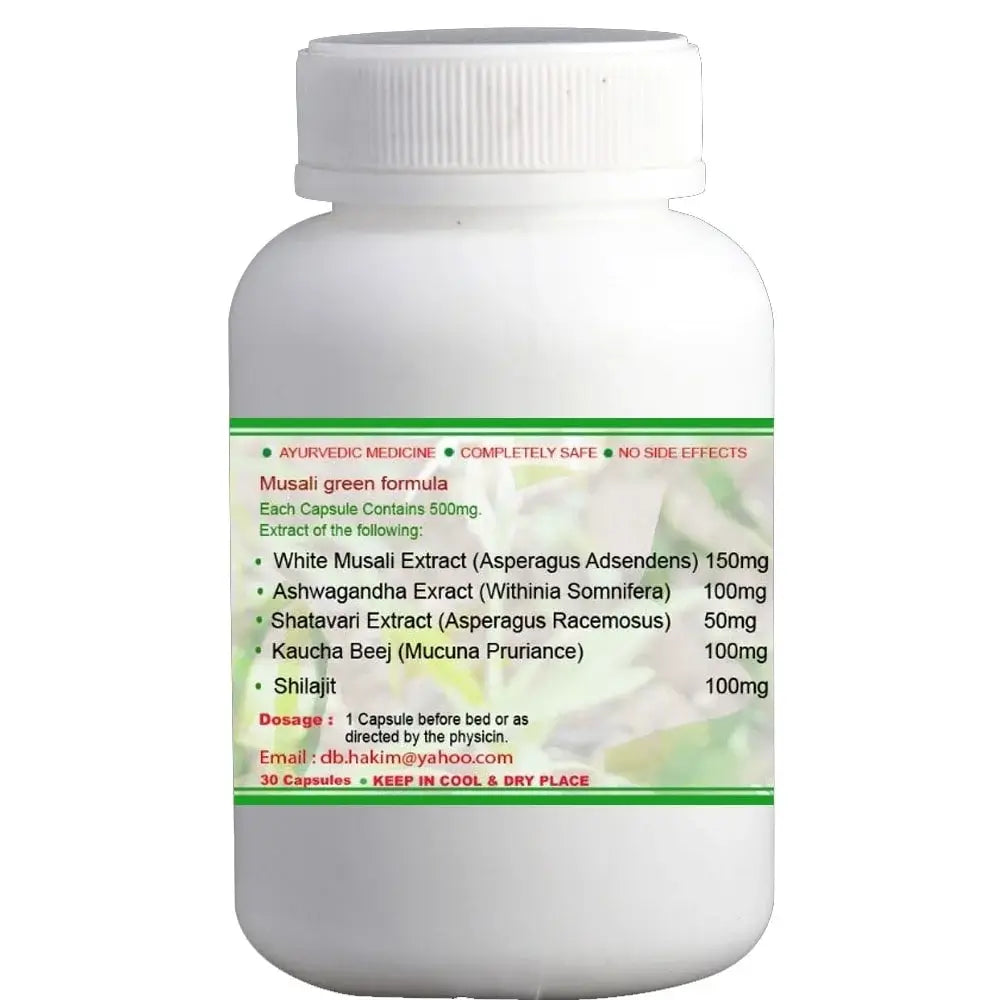 Hakim’s MUSALI Green – Wonder Energy Booster