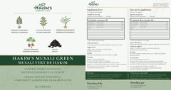 Hakim’s MUSALI Green – Herbal Dietary Supplement